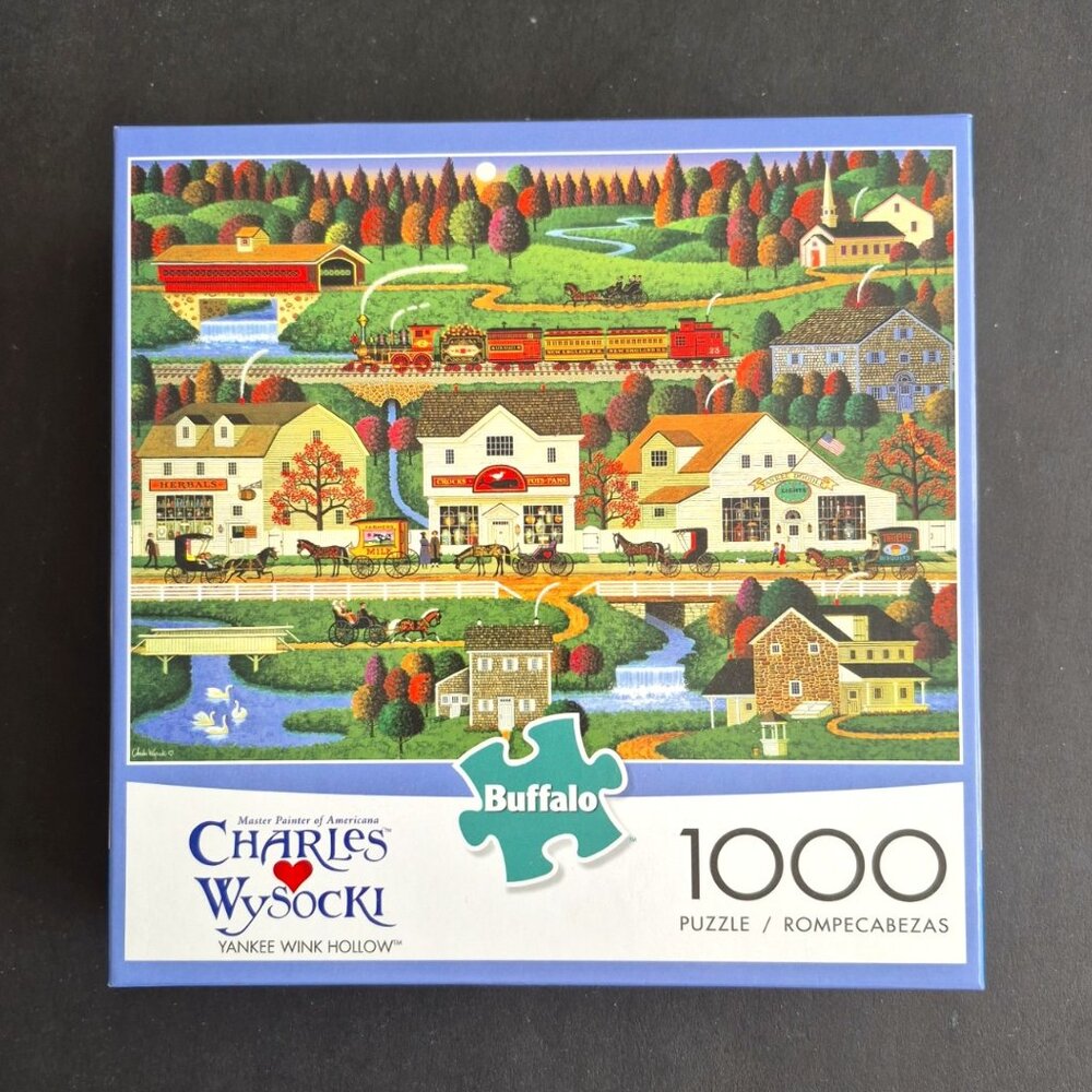 1000 Piece "Yankee Wink Hollow" Jigsaw Puzzle